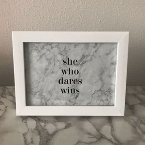 HomeGoods Accents - HomeGoods White Quote Frame HomeGoods Accents - HomeGoods White Quote Frame